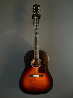 Sigmaguitars JM-SGE Dreadnought Slope Sunburst 2