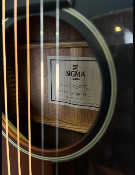 Sigma LM-SGE Satinata Sunburst