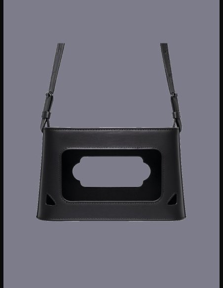 Music Cube Black Vintage Bag for Tiny Box D2