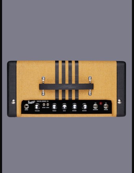 Supro Delta King 10 Tweed &  Black Combo Valve Amp