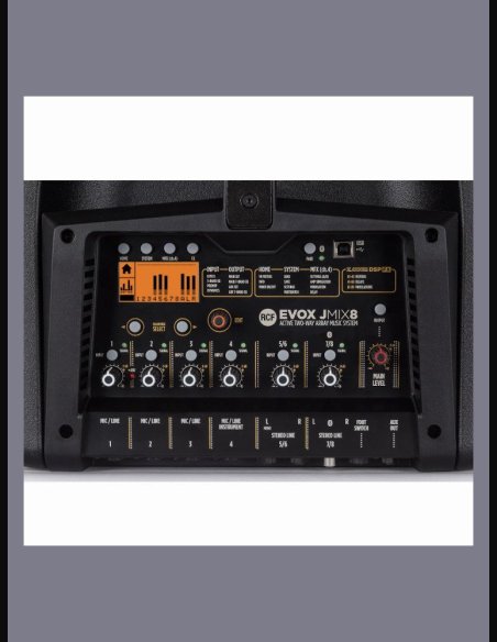 RCF Evox JMIX8 220-240V