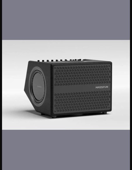 Music Cube MA1 bLACK 200 W Compct Portable Outdoor Multi Functional PA