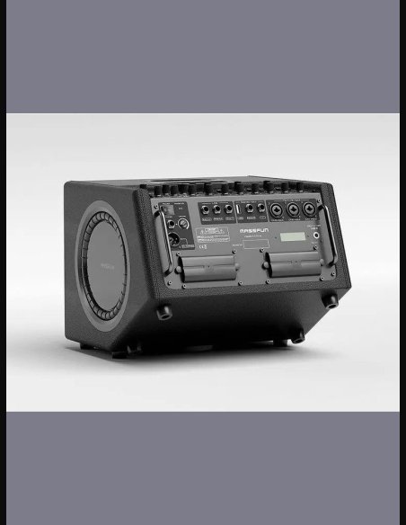 Music Cube MA1 bLACK 200 W Compct Portable Outdoor Multi Functional PA