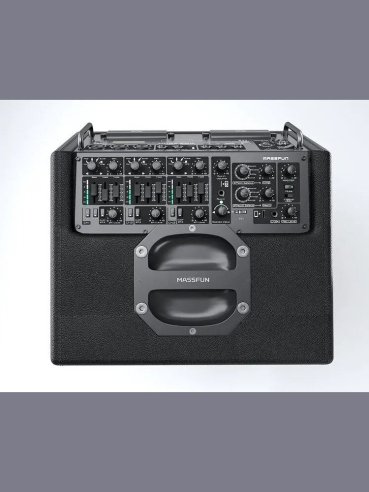 Music Cube MA1 bLACK 200 W Compct Portable Outdoor Multi Functional PA