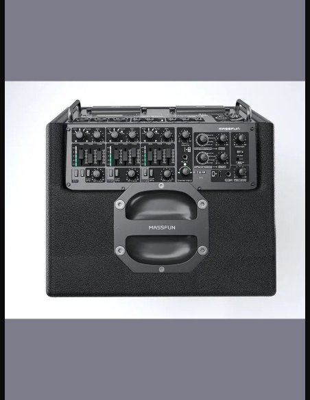 Music Cube MA1 bLACK 200 W Compct Portable Outdoor Multi Functional PA