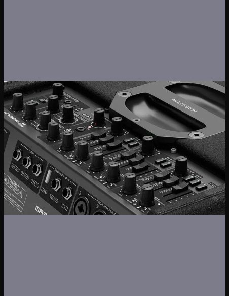 Music Cube MA1 bLACK 200 W Compct Portable Outdoor Multi Functional PA