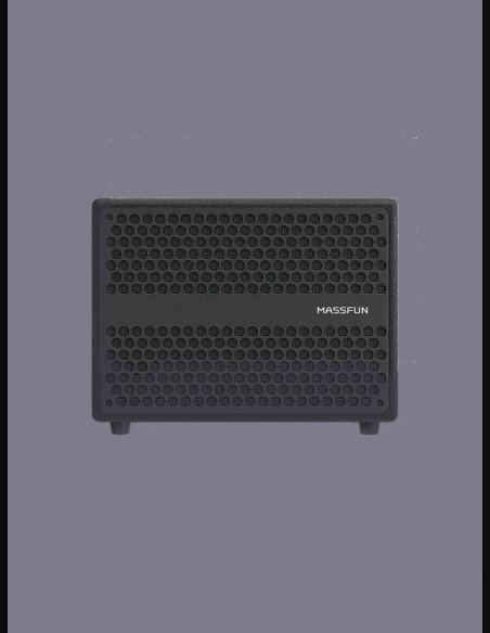 Music Cube MA1 bLACK 200 W Compct Portable Outdoor Multi Functional PA