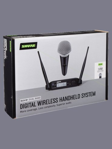 Shure GLXD24 SM58  Radiomicrofono