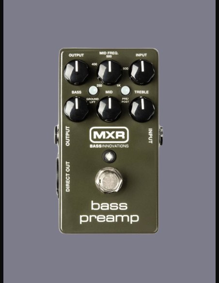 MXR M81 Bass Preamp