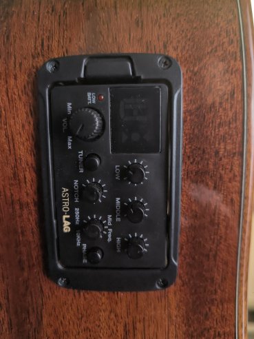 LAG GLA T118 DCE Chitarra Folk Elettrificata