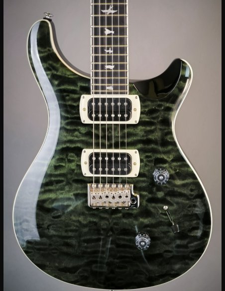 PRS SE Custom 24 Quilt Teal Black SN:CTIH044056