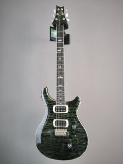 PRS SE Custom 24 Quilt Teal Black SN:CTIH044056 2