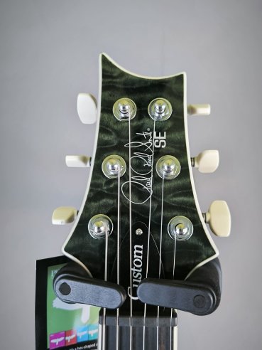 PRS SE Custom 24 Quilt Teal Black SN:CTIH044056