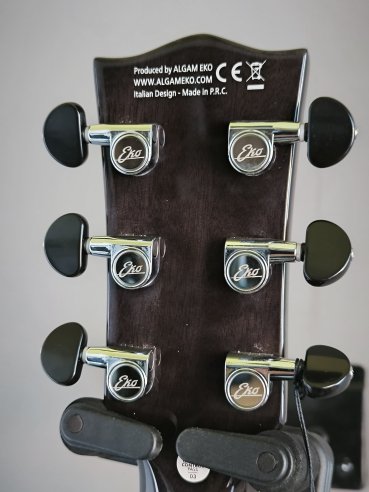 Eko NXT A100CE See Through Black Chitarra Folk Elettrificata