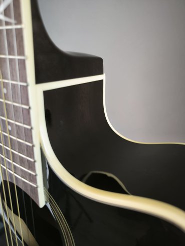 Eko NXT A100CE See Through Black Chitarra Folk Elettrificata