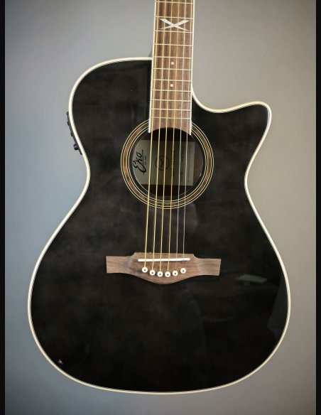 Eko NXT A100CE See Through Black Chitarra Folk Elettrificata