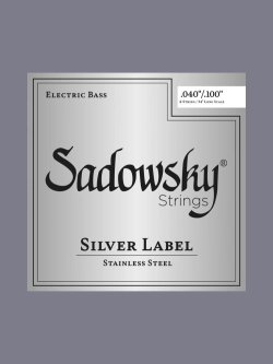 Sadowsky Silver Label Eletric Bass 4 St 040-100