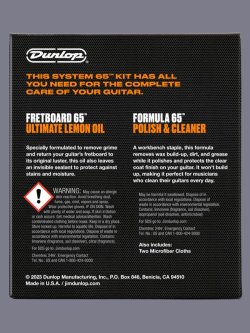 Dunlop 6503 Body & Fingerboard Care Kit 2