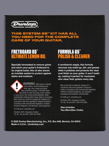 Dunlop 6503 Body & Fingerboard Care Kit