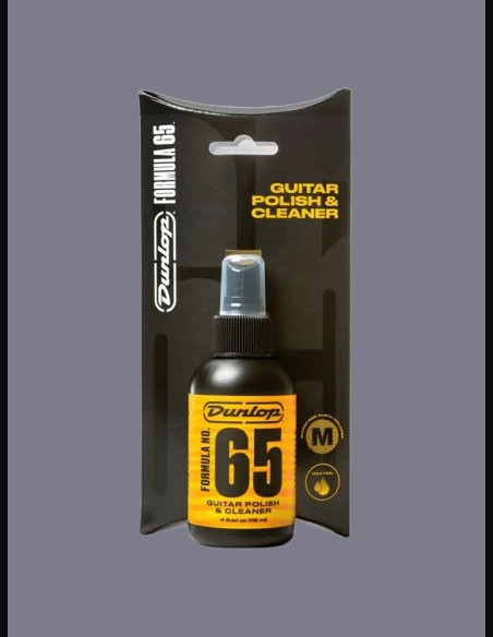 Dunlop 654c Formula 65 Guitar Cleaner and Polish w/Cloth