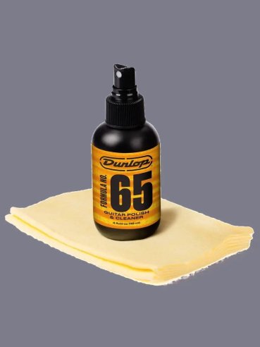 Dunlop 654c Formula 65 Guitar Cleaner and Polish w/Cloth