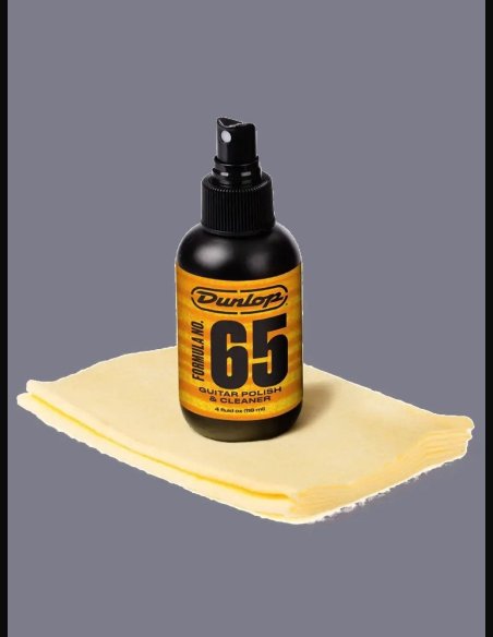 Dunlop 654c Formula 65 Guitar Cleaner and Polish w/Cloth