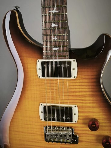PRS SE DGT Birds MT McCarty Tobacco Sunburst