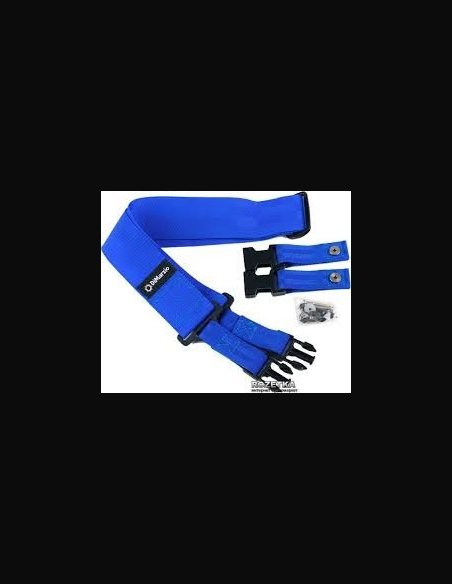 DI Marzio DD2200BL Tracolla Chitarra Clip Blu