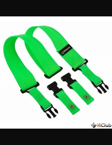 DI Marzio DD2200GN Tracolla Chitarra Clip Verde Acido