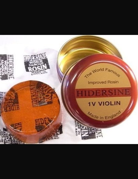 Hidersine Colofonie VL/VLA 1V Grande Chiara Montata su Tela