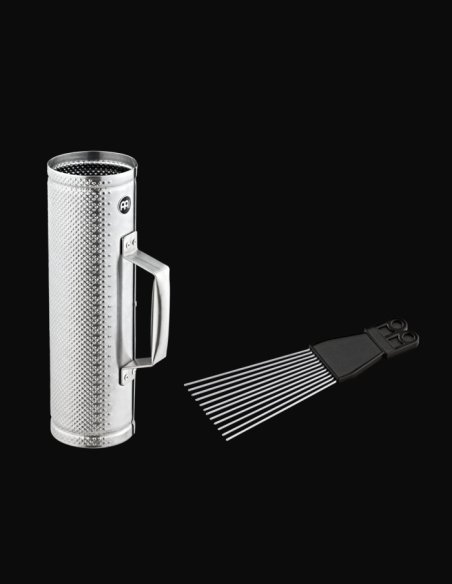 Meinl MGU2 Guiro Metallo con Pettine Metallo
