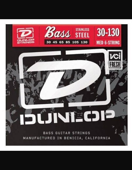 Dunlop DBS30130 Muta Basso 6 Corde