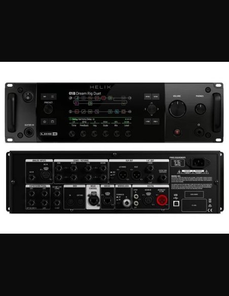 Line6 Helix Rack Mounted Guitar Amplifier Multieffetto