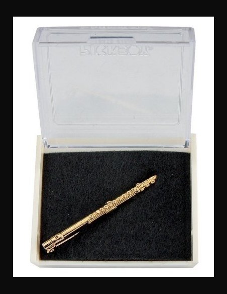 Gewa 980051 Spilla Flauto Dorata