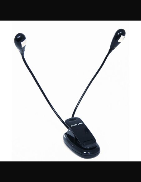 Quik Lok MS21 Led Lampada Leggio 2 Bracci 2 Led