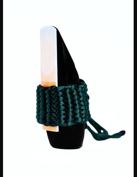 Bambù AS09 Midnight Green Legatura Tela Sintetica Soprano Saxophone/ Eb Clarinet