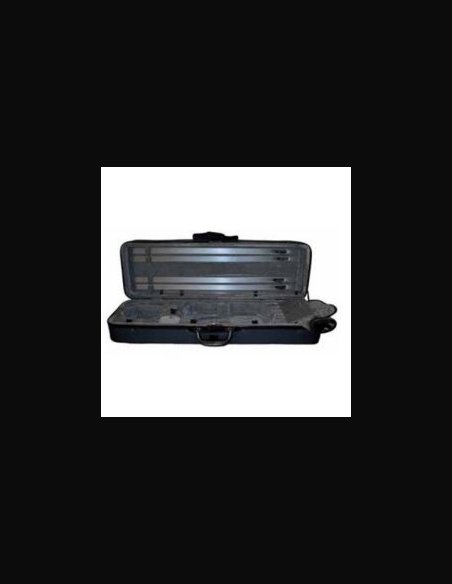 Domus CVL3020 Astuccio Violino 4/4 Rettangolare Leggero Black