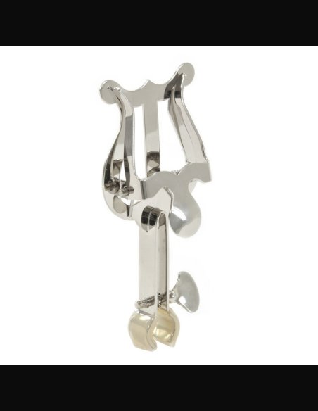 Gewa 730565 Letturino Tromba a Pinza Nichelato