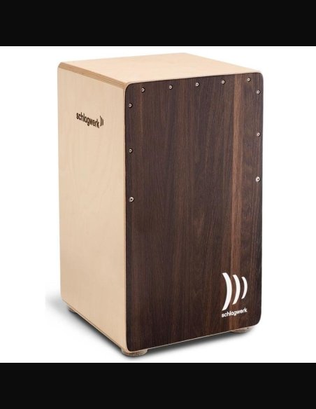 Schlagwerk CP 408 St Snare Cajon 2IN1 Quercia Nero