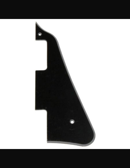 Master Music Les Paul Black 3 Strati Battipenna Chitarra Elettrica