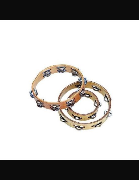 Peace RH1 1008 Tamburello Senza Pelle 1 Fila Sonagli 25cm