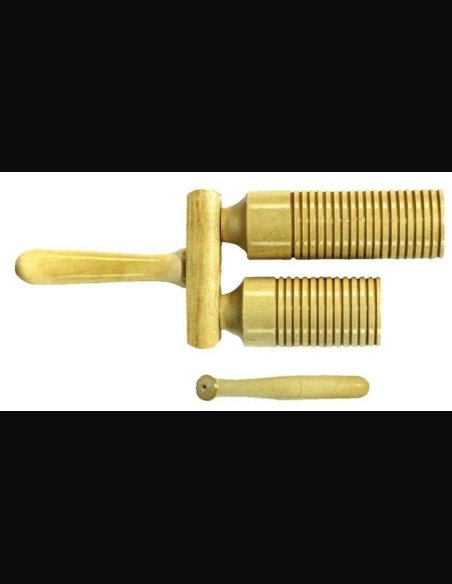 Gewa F835280 Agogo Club Salsa Legno Doppio