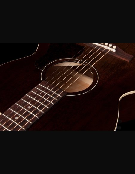 Art & Lutherie Legacy CW Concert Hall Bourbon Burst Qit Chitarra Folk Elettrificata