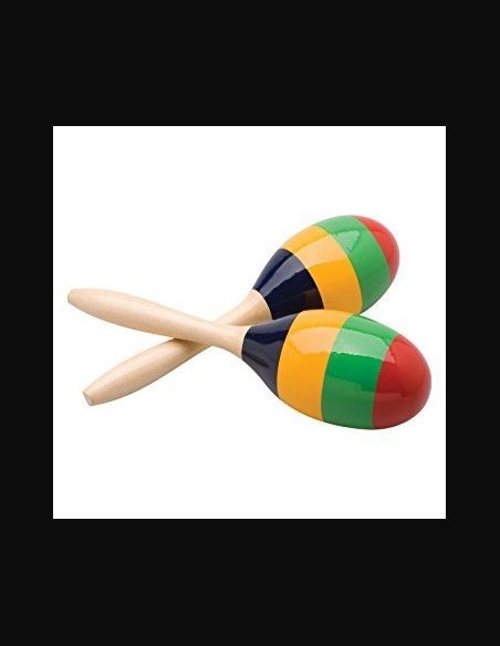 Ashton MA2 Maracas Colorate 19CM
