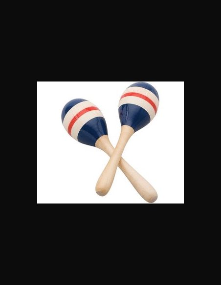 Ashton MA3 Maracas Colorate 24CM