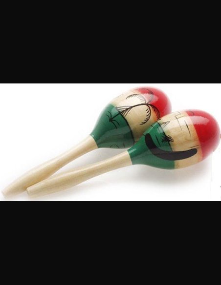 Stagg MRM-29M Maracas Messicane Ovali In Legno