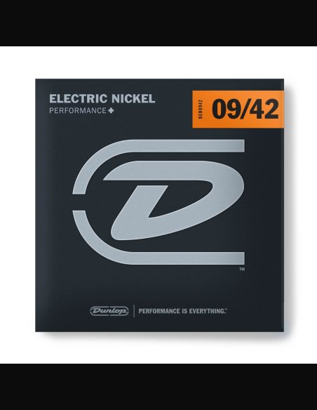 Dunlop 009-042 Nichel Light Muta Corde Chitarra Elettrica
