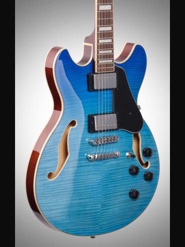 Ibanez AS73FM-AZG Blu Burst  Chitarra Semiacustica