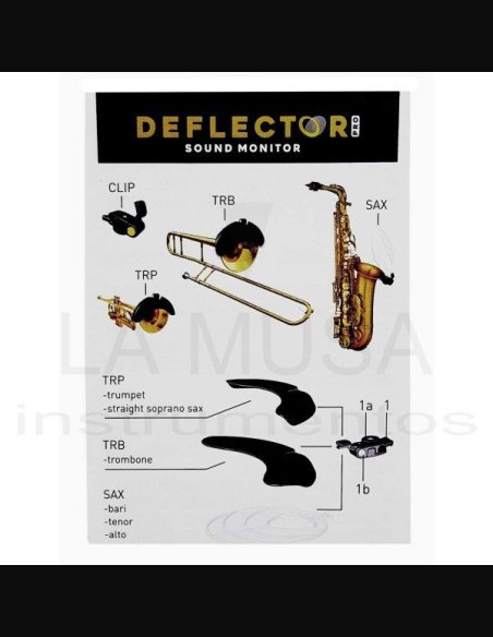 Jazzlab Deflector Pro per Sax Tromba Trombone