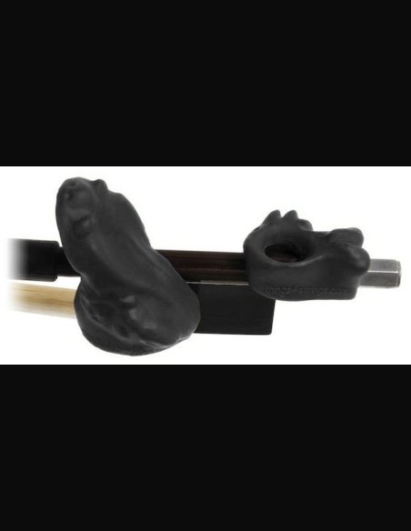 Bow Hold Buddies Set Bright Black